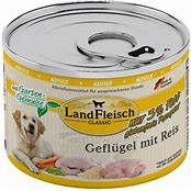 LandFleisch Dog Classic Geflügel mit Reis