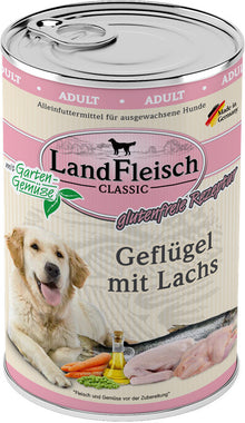 LandFleisch Dog Classic Poultry with Salmon