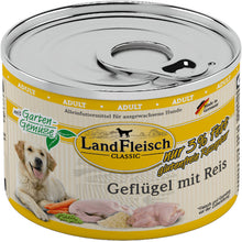 LandFleisch Dog Classic Geflügel mit Reis