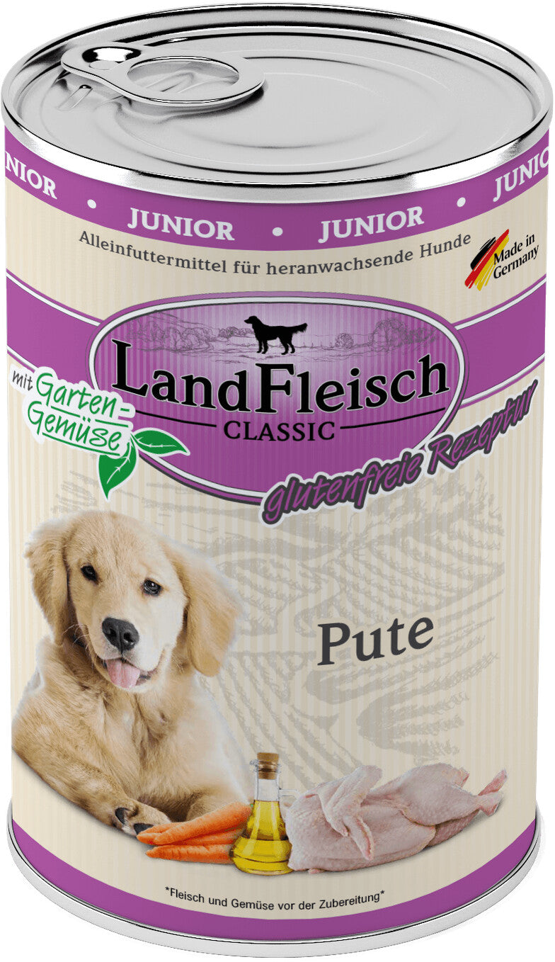 LandFleisch Dog Classic Junior Turkey