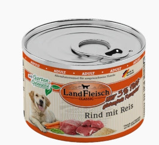 LandFleisch Dog Classic Beef with Rice