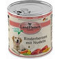LandFleisch Dog Classic Rinderherz mit Nudeln