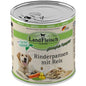 LandFleisch Dog Classic Rinderpansen mit Reis und Gartengemüse