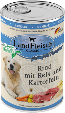 LandFleisch Dog Classic Senior Rind mit Kartoffel