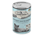 Landfleisch Cat Poultry with Crab