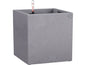 LECHUZA Pflanzenkübel Canto Stone 30 low steingrau