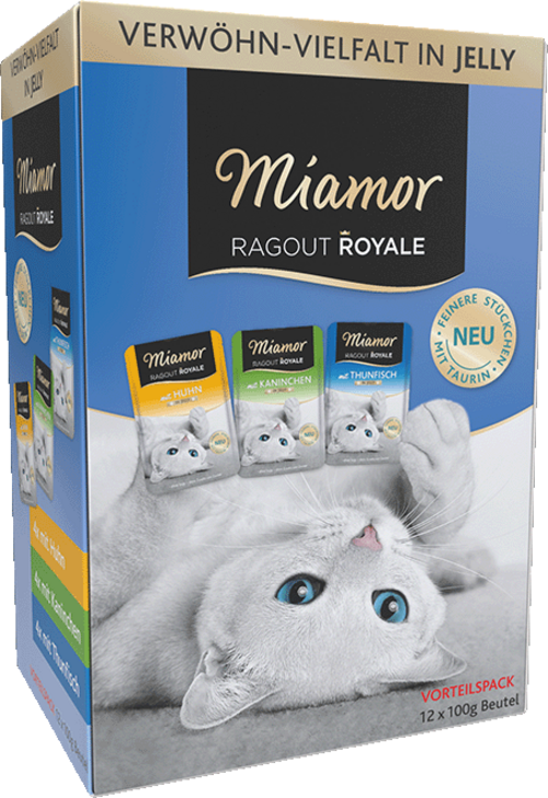 Miamor MP RR Adult Rabbit, Chicken, Tuna Jelly