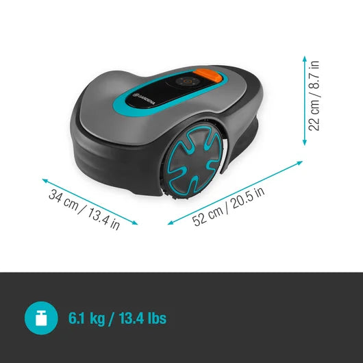 GARDENA Mähroboter SILENO minimo, 250 m², Mähroboter mit Bluetooth®