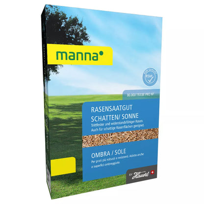 Manna Rasensamen  Sonnen- und Schattenrasen