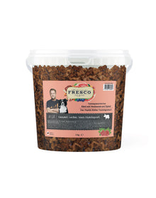 Fresco Martin Rütter Training Bites Beef with Raspberries and Spinach