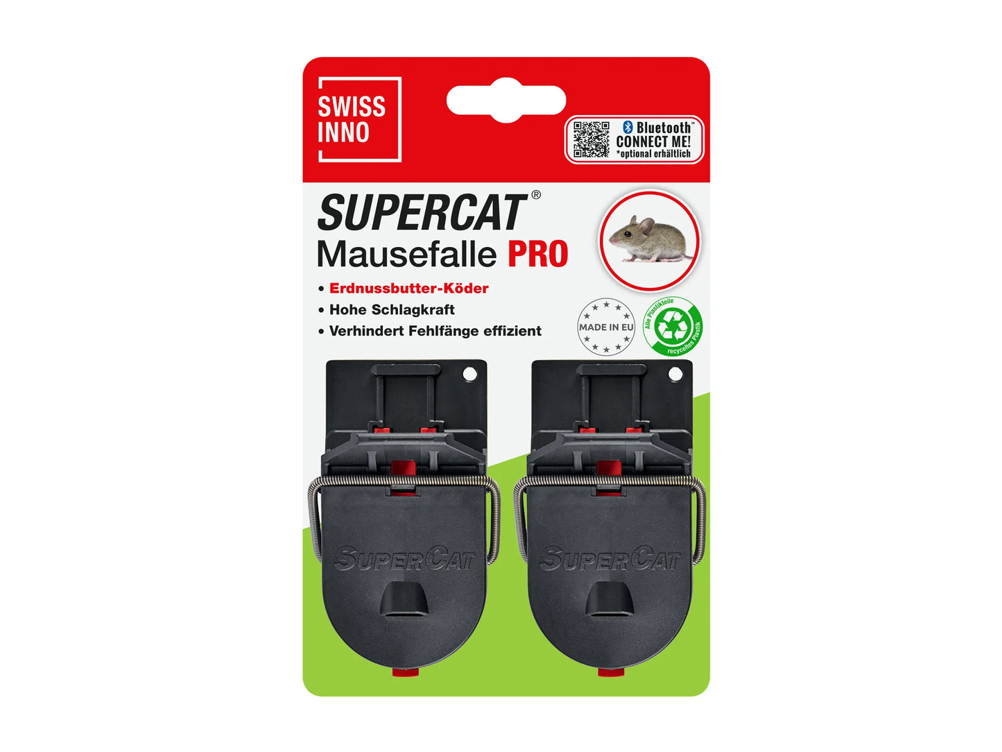 Mausefalle Pro SuperCat 2er inkl. Koeder
