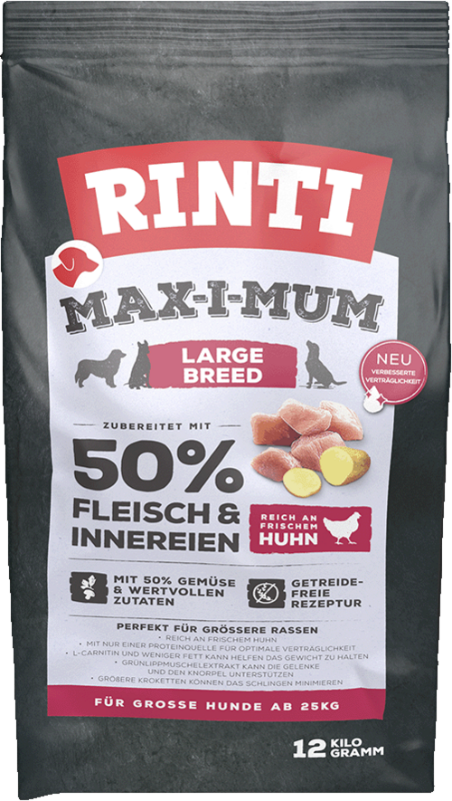 Rinti Max-i-Mum Large Breed Huhn - Beutel