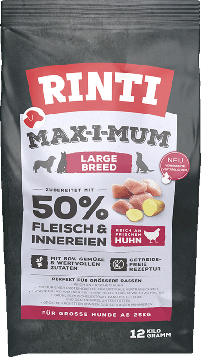 Rinti Max-i-Mum Large Breed Huhn - Beutel