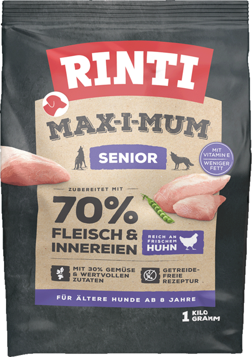Rinti Max-i-Mum Senior Chicken - Pouch
