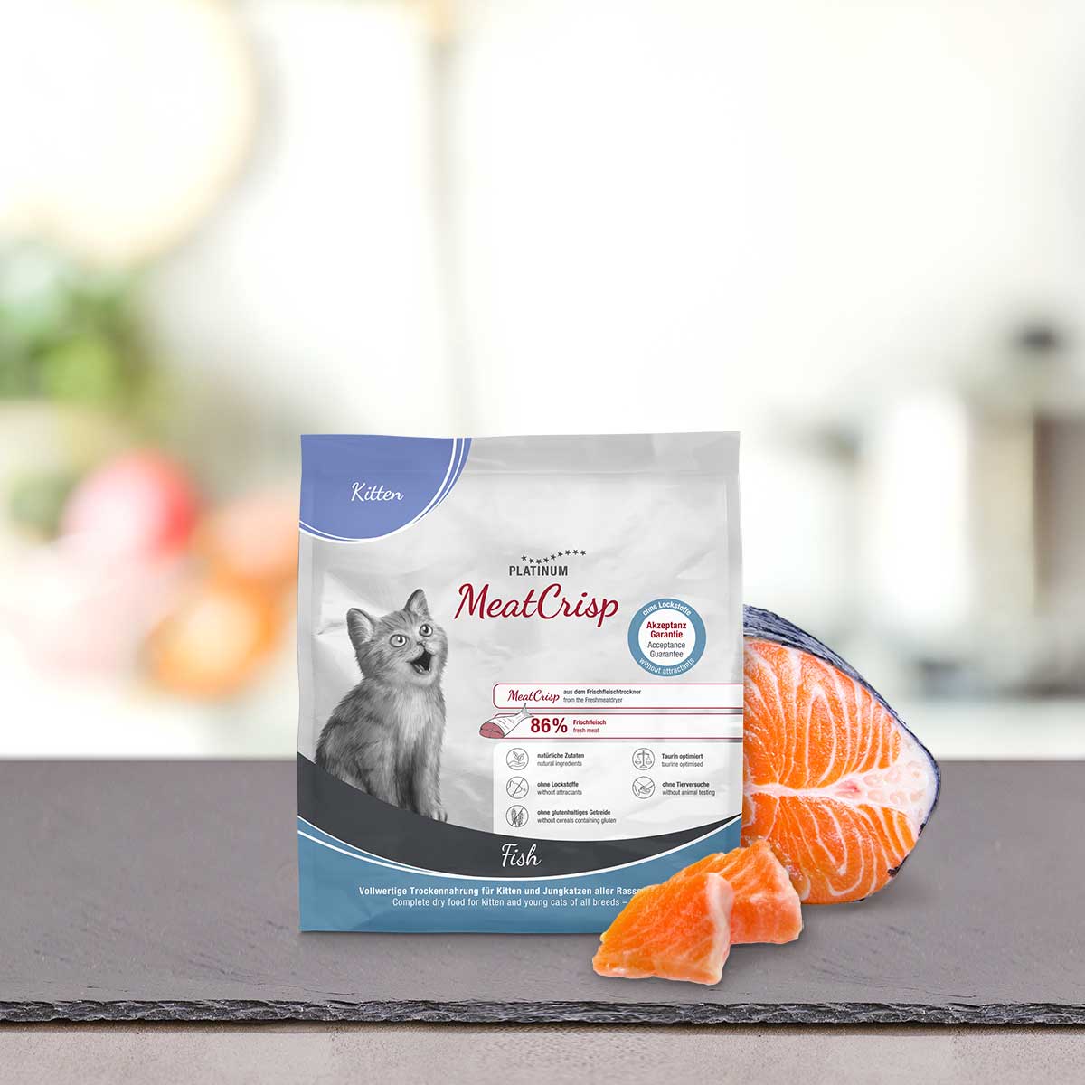 PLATINUM MeatCrisp Kitten Fish