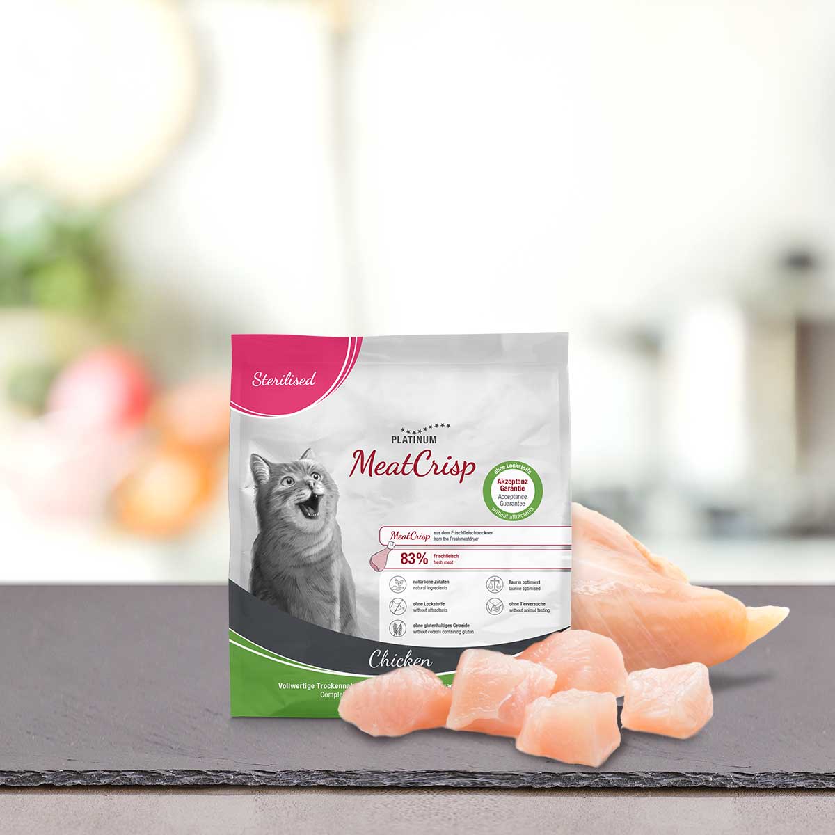 PLATINUM MeatCrisp Sterilised Chicken