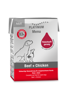 PLATINUM MENU Beef+Chicken