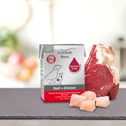 PLATINUM Menu Adult Beef + Chicken