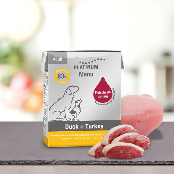 PLATINUM Menu Adult Duck + Turkey