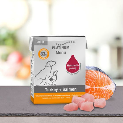 PLATINUM Menu Adult Turkey + Salmon