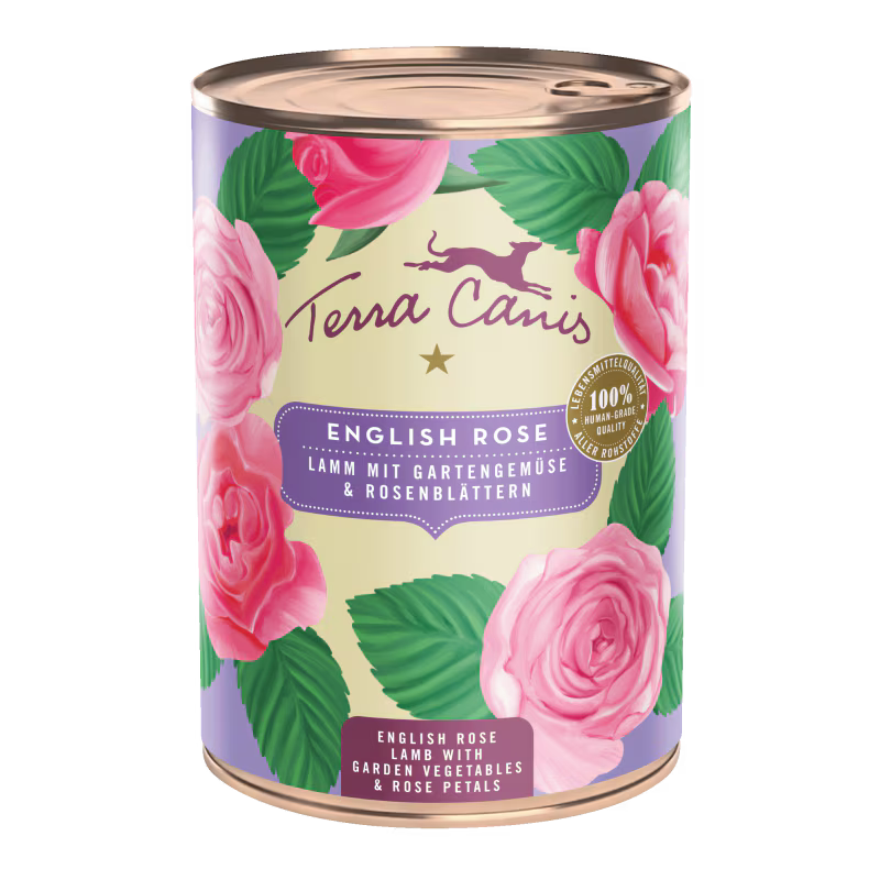 Terra Canis Menü Floralis  -  Englische Rose