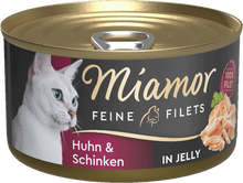 Miamor Fine Fillets Chicken and Ham in Jelly 100g