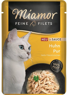 Miamor Feine Filets in Sauce Huhn Pur - Frischebeutel 100 g