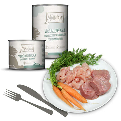MjAMjAM Cat - Exquisite Veal and Delicious Turkey with Fine Carrots