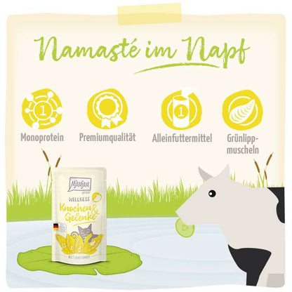MjAMjAM Katze - Wellness - Knochen & Gelenke - Rind