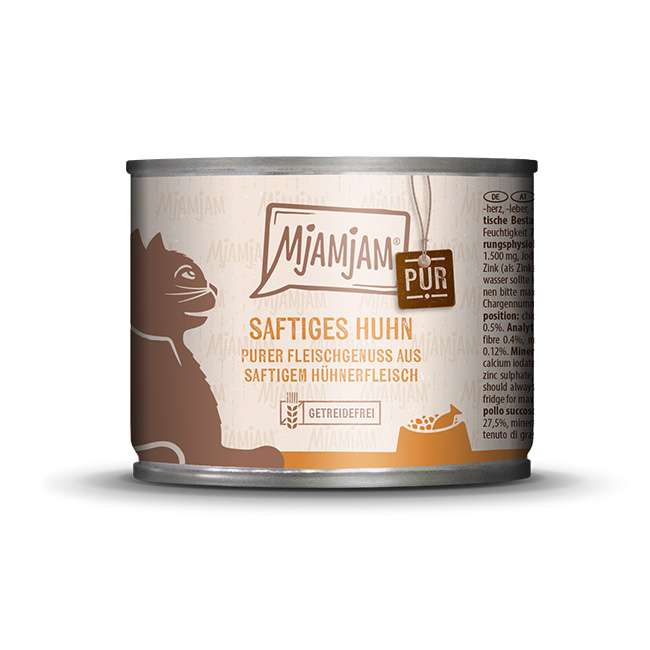 MjAMjAM Katze - Purer Fleischgenuss - saftiges Huhn pur