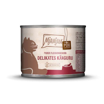 MjAMjAM Katze - Purer Fleischgenuss - delikates Känguru pur