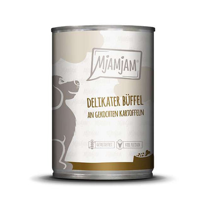 MjAMjAM – delikater Büffel an gekochten Kartoffeln