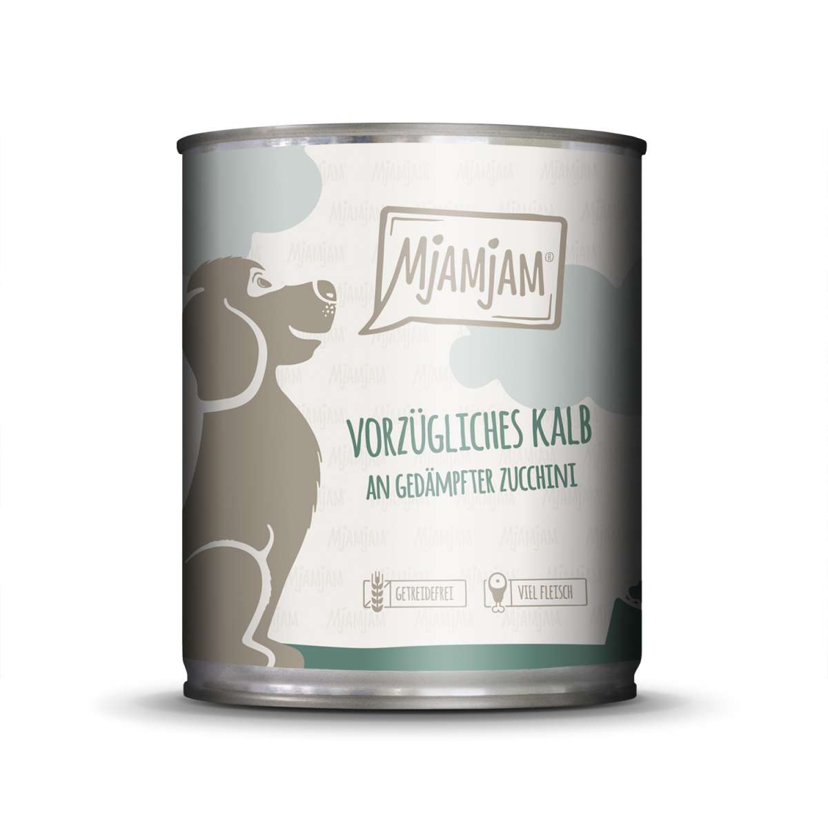MjAMjAM - exquisite veal with steamed zucchini