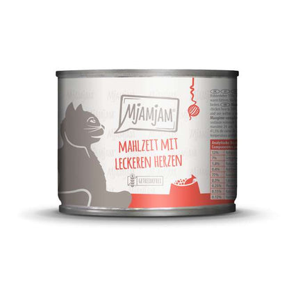 MjAMjAM Cat - Meal with delicious Hearts