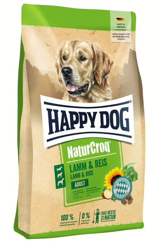 Happy Dog Natur-Croq Lamm/Reis