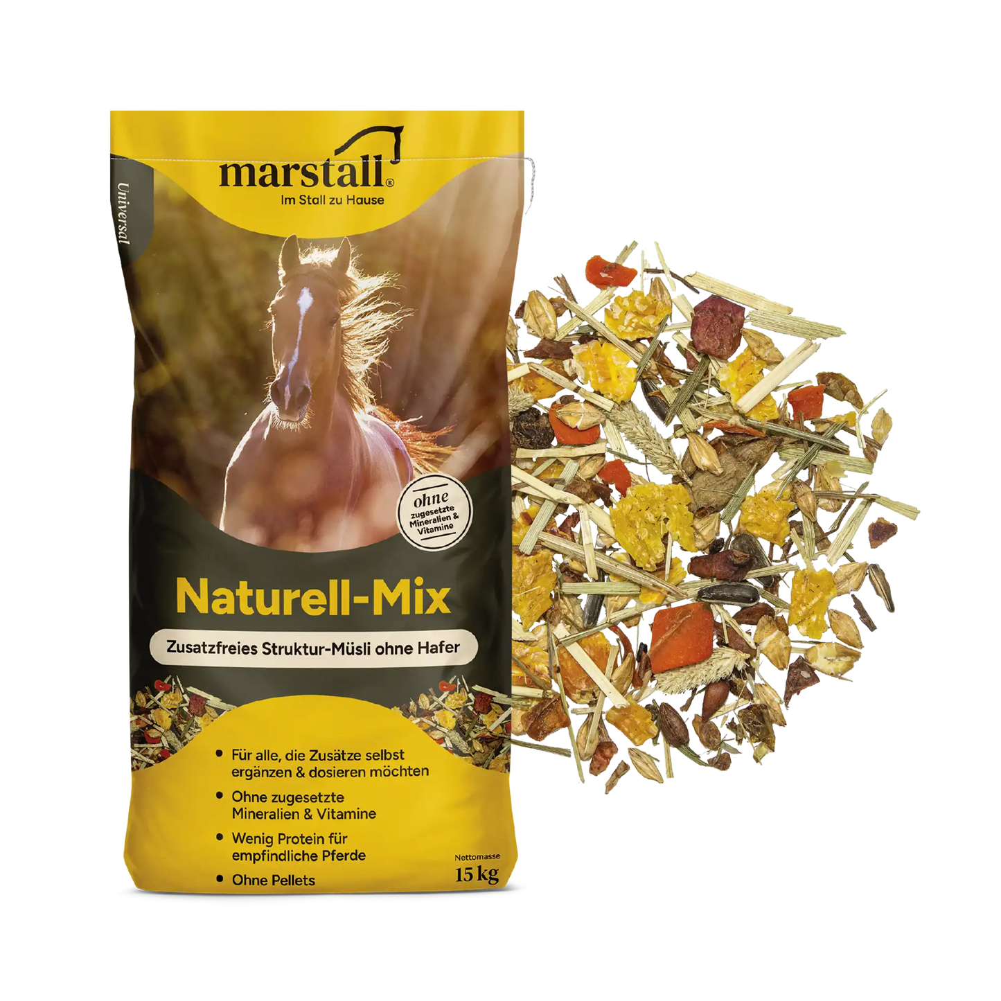 Marstall Naturell-Mix 15 kg Natur-Linie