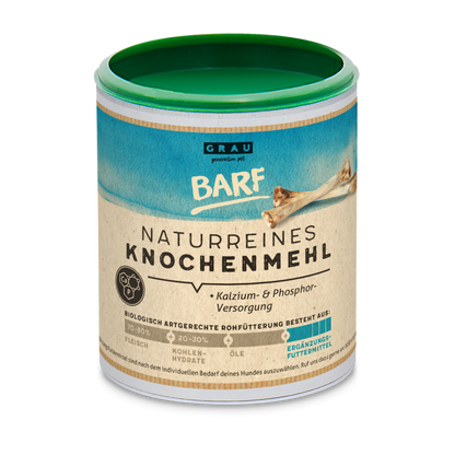 Grau Naturreines Knochenmehl