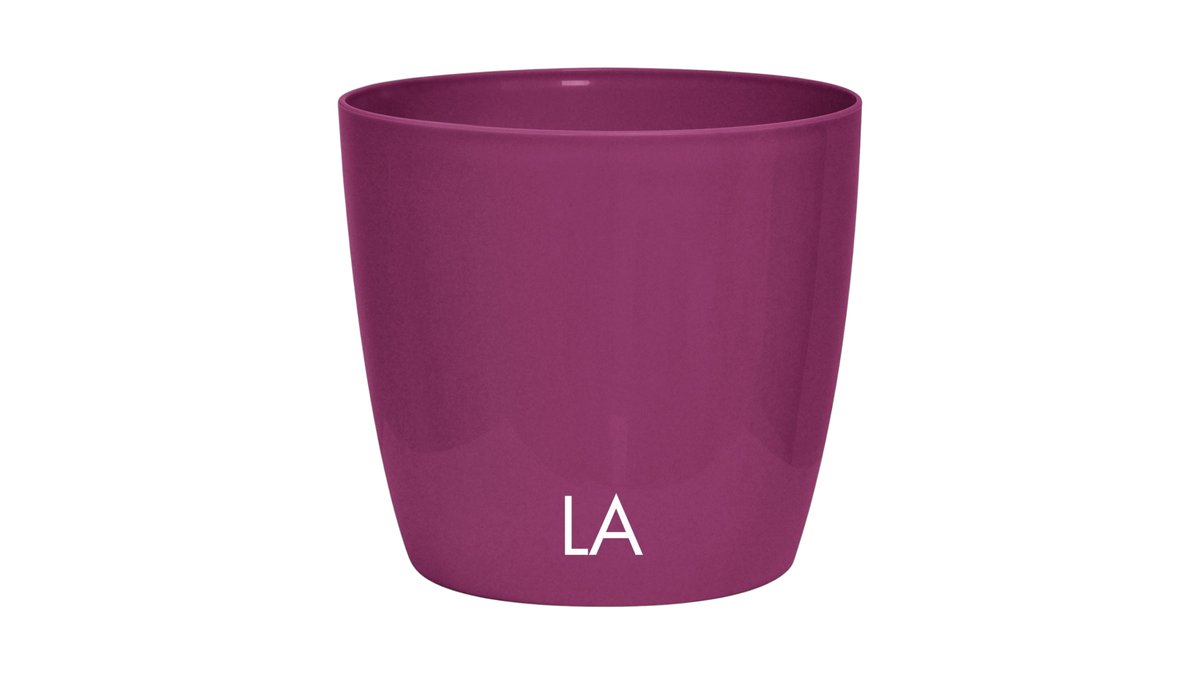 Nicoli Srl Übertopf Verve ø 18 / 17 cm Lampone
