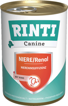 Rinti Canine Kidney / Renal Beef - Can