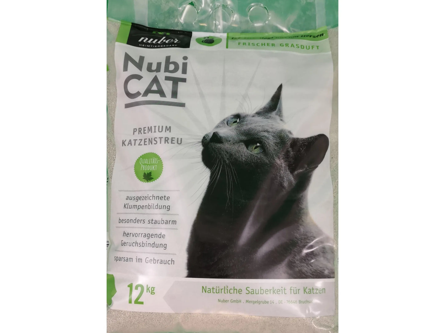 Nubicat Katzenstreu Grasduft