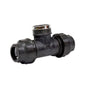 PE-T-transition fitting-OD 25-1/2" female thread -OD 25