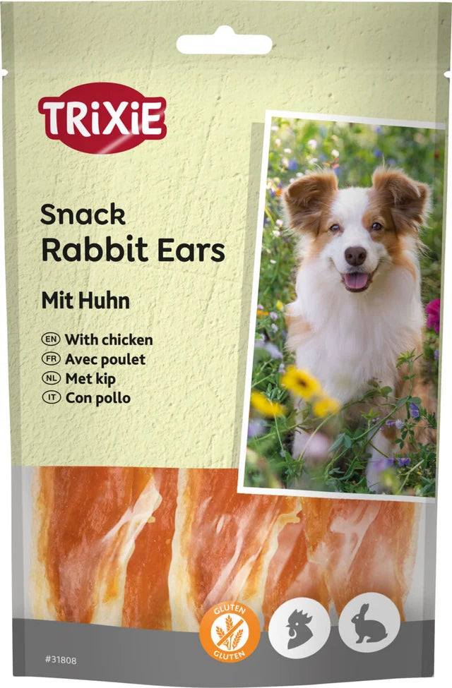 Trixie Rabbit Ears mit Huhn 80g