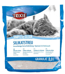 Silica gel litter