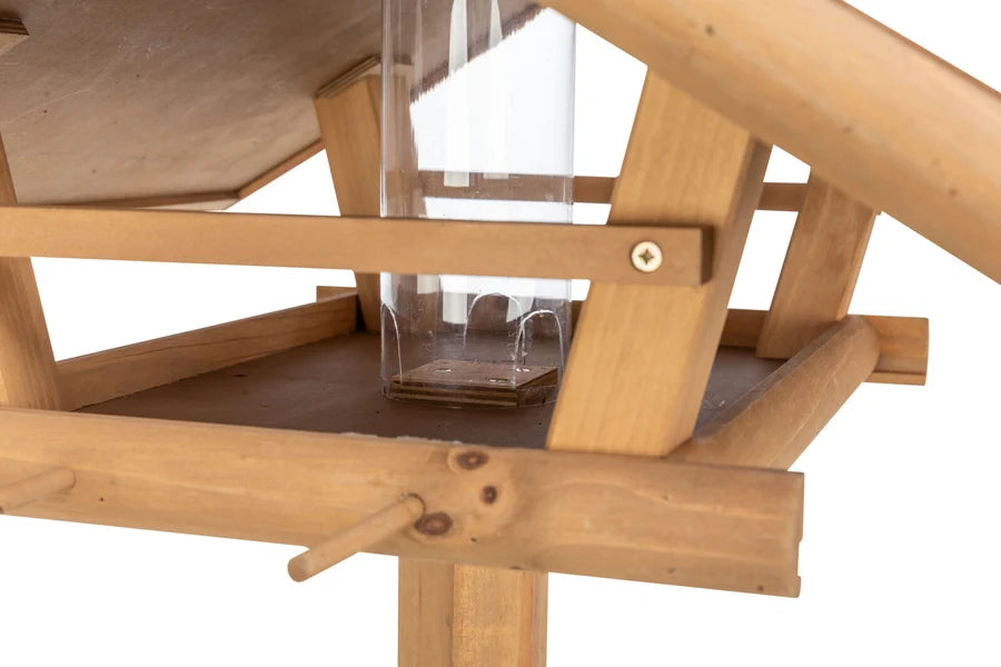 Trixie Vogelfutterhaus mit Ständer und Futtersilo