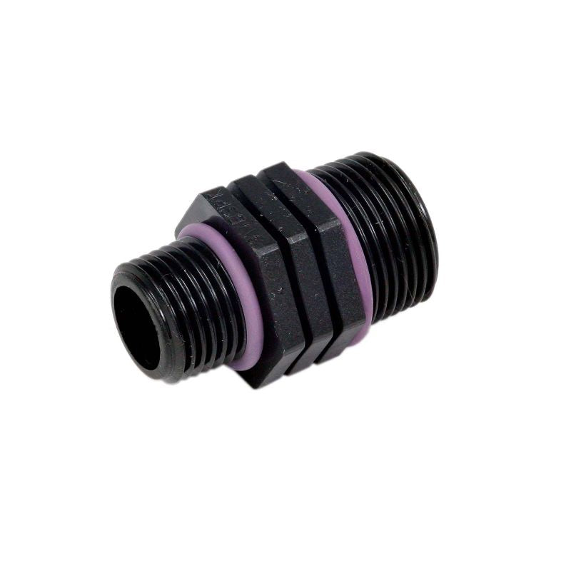 PP Threaded Fittings Reducing Nipple 1" male thread - 3/4" male thread