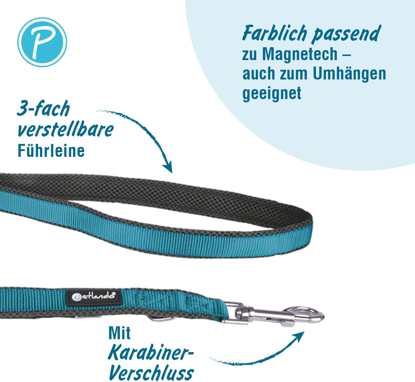 Petlando MAGNETECH Führleine