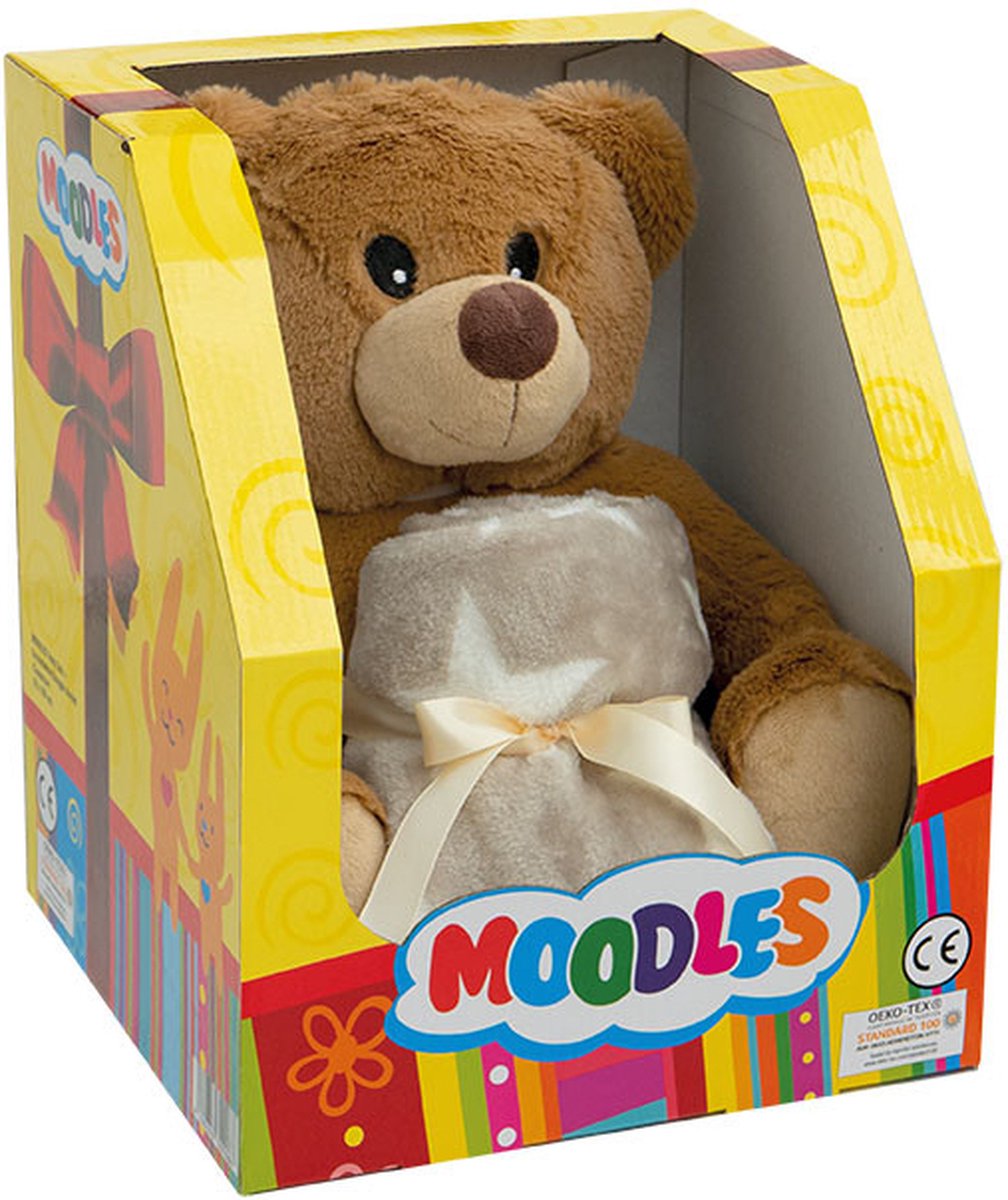 Petlando Moodles Teddy Toto mit Kuscheldecke