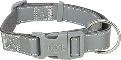 Trixie Premium Reflect Collar, Graphite