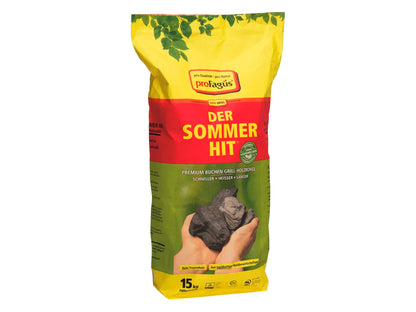 proFagus Der Sommer Hit Buchen Grill-Holzkohle