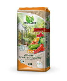 Pro Natur Organic Vegetable and Greenhouse Soil 70 Liters